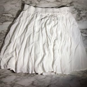 Brandy Melville White Skirt One Size